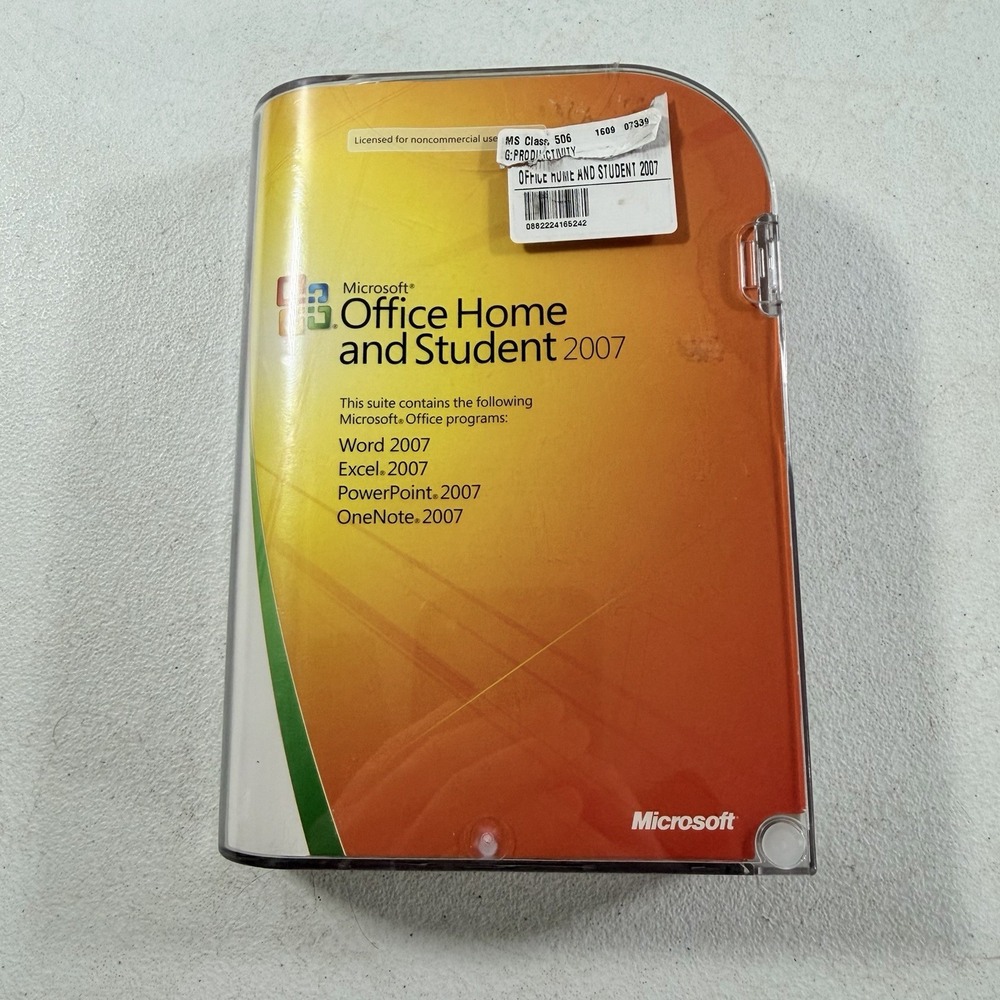 Microsoft Office 2007 Home and Student W/ Product Key - Excel, Word, PowerPoint